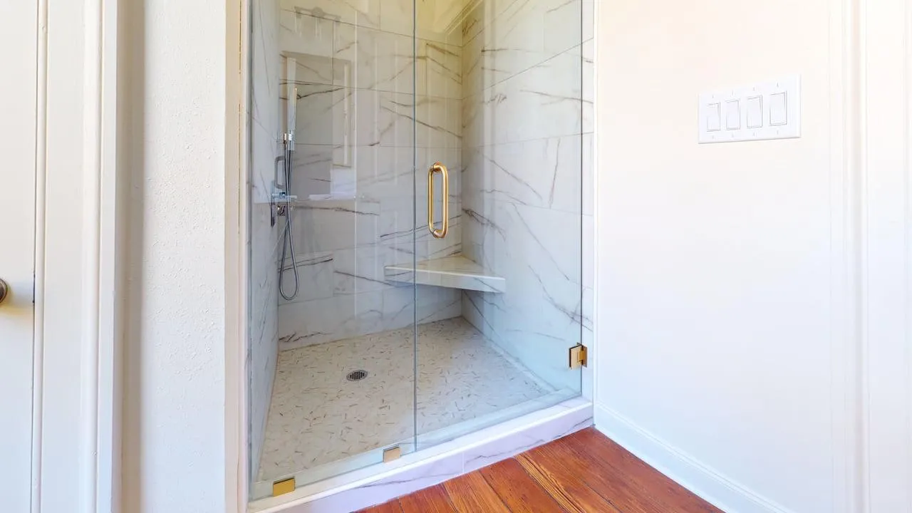 Bathroom after full rehabilitation — restored and modernized