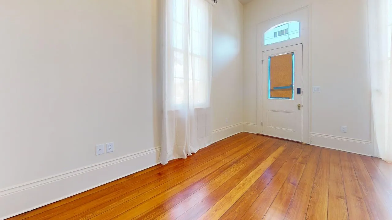Living area secondary view after rehabilitation